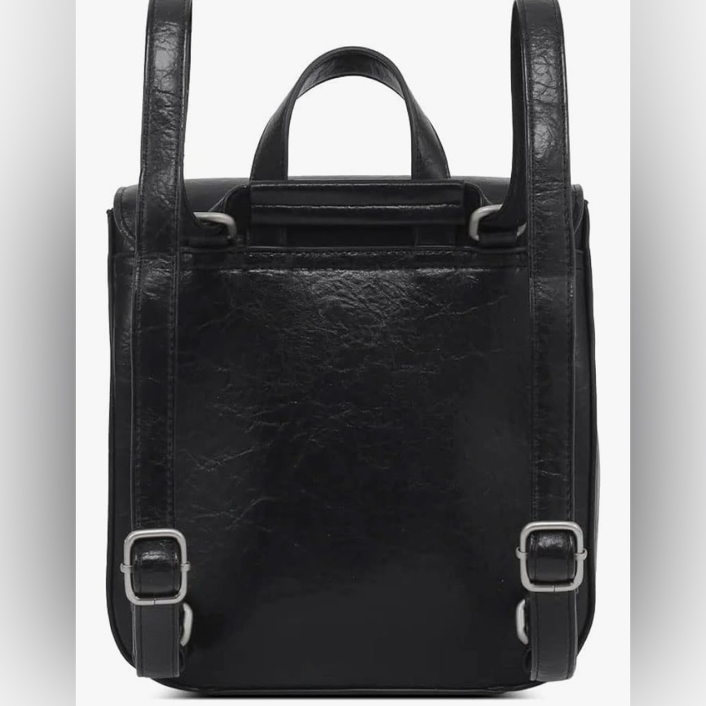 Euc Pixie Mood Nyla Backpack, Black, Adjustable S… - image 5